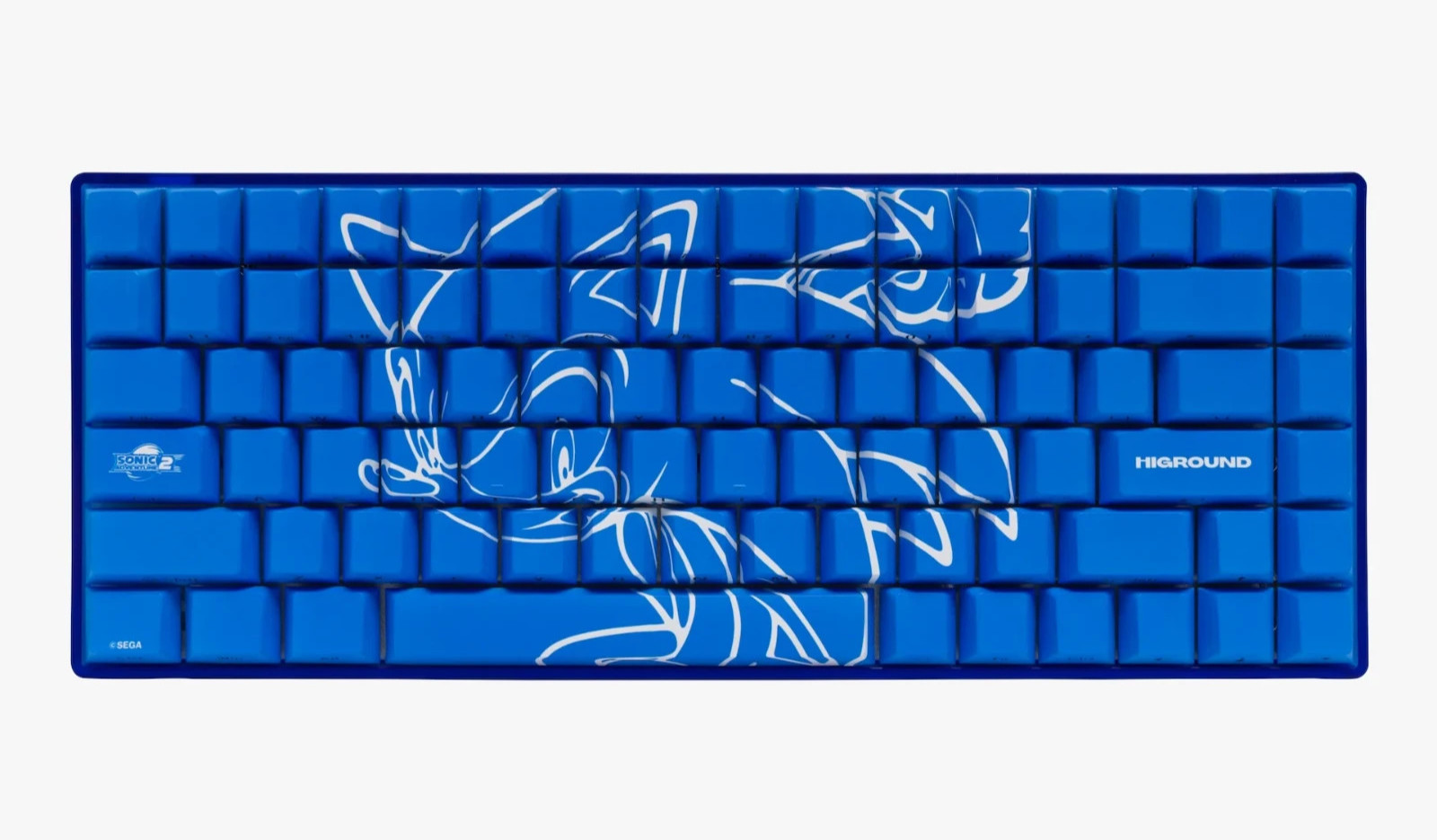 Higround x Sega Sonic CD Basecamp 75+ Keyboard Limited Edition RGB Mechanical