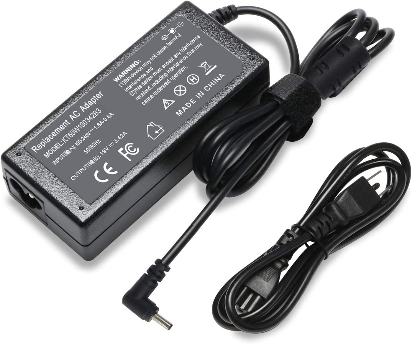 AC Adapter Charger For Acer Aspire R7-371T-59ZK, R7-371T-72CF