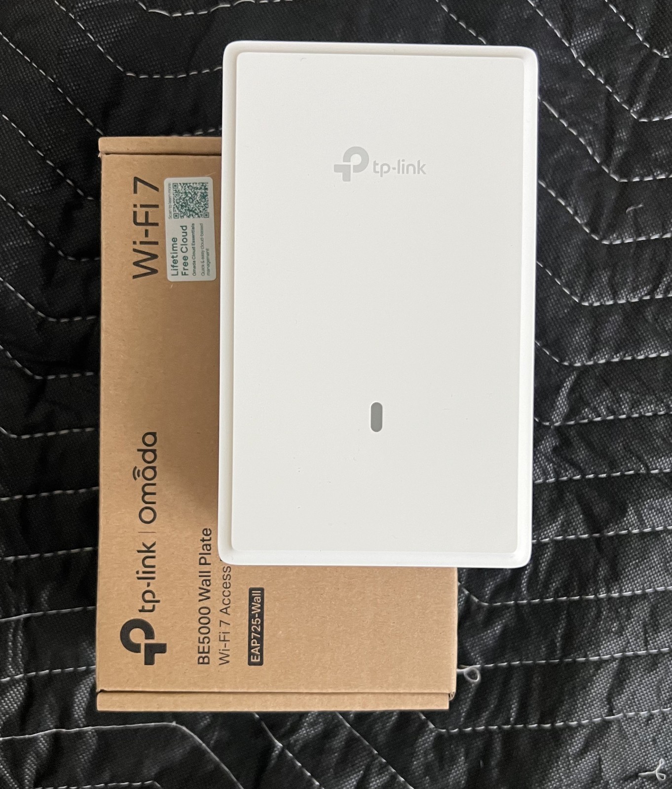 TP-Link Omada EAP725-Wall BE5000 Wi-Fi 7 Wall Plate Access Point 2.5G PoE - New