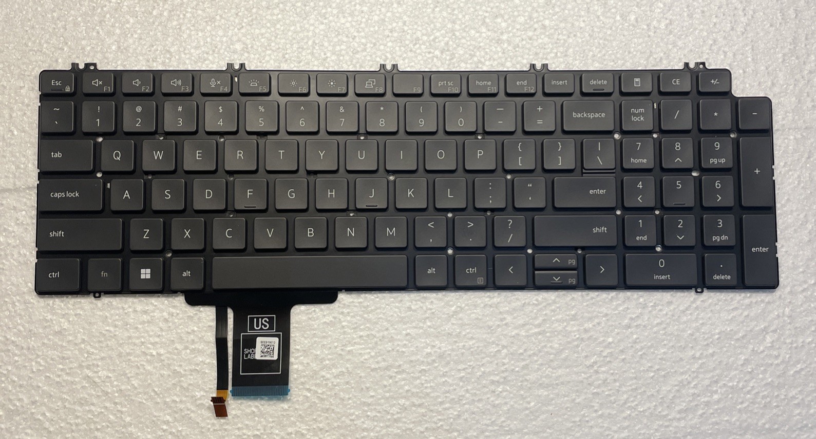 OEM Dell Precision 7750 7760 Backlit Keyboard Laptops  713DM 0713DM