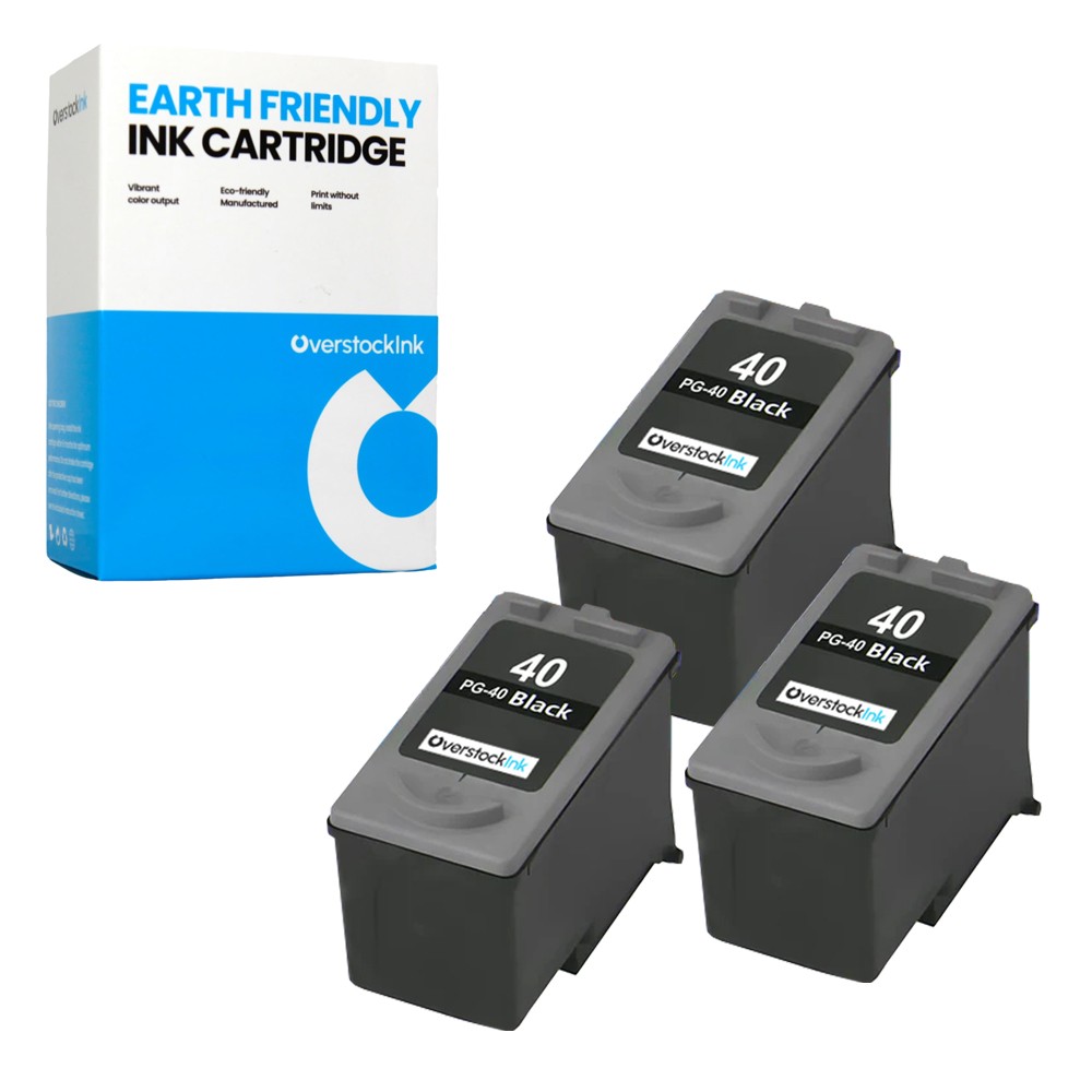 OSI 3X Compatible PG-40 Black Ink Cartridge for Canon PIXMA iP1800 iP1900 iP2200