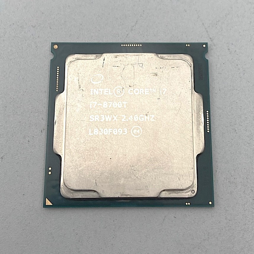 Intel Core i7-8700T SR3WX 2.40GHZ 6-Core 12MB LGA1151 Desktop CPU Processor