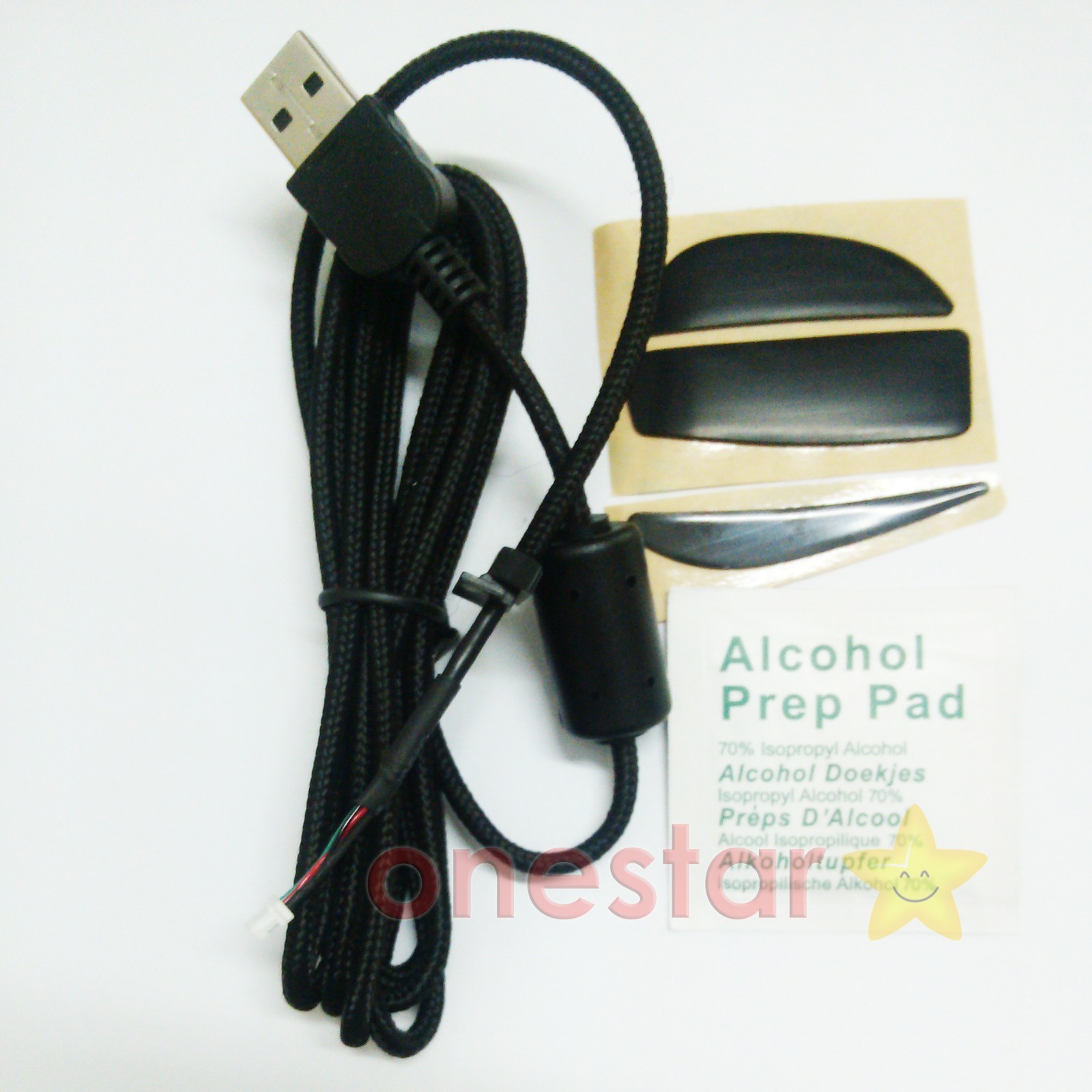 New Logitech G9 G9X Mice Repair kits:USB mouse cable/Line&Mouse Feet/Skate