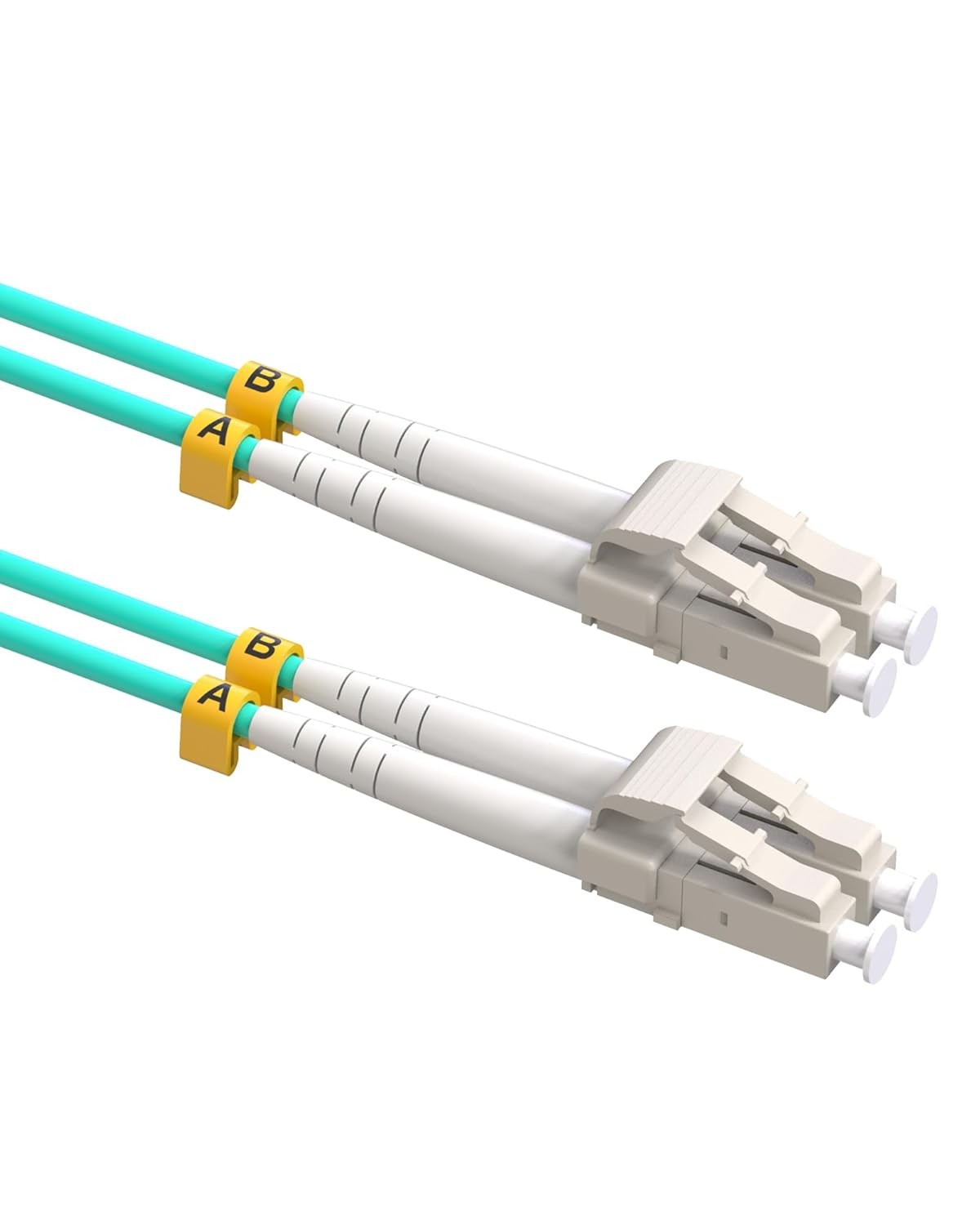 Vandesail Fiber Patch 10G OM3 Fiber Optical Cable with LC to LC (LSZH) - 100M