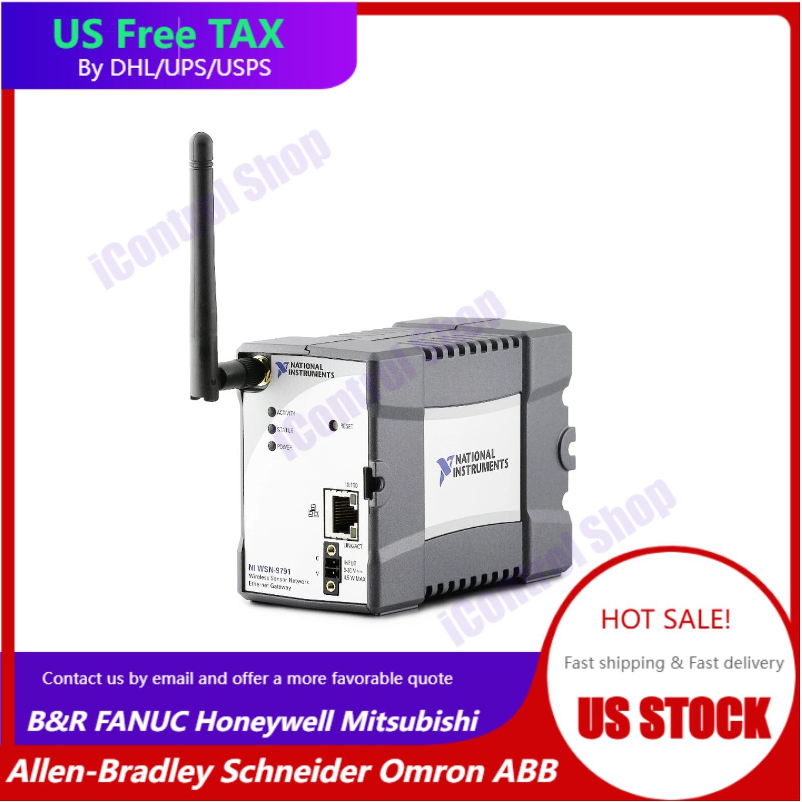 US Free TAX NEW NI NI WSN-9791 NI WSN 9791 Ethernet Gateway.