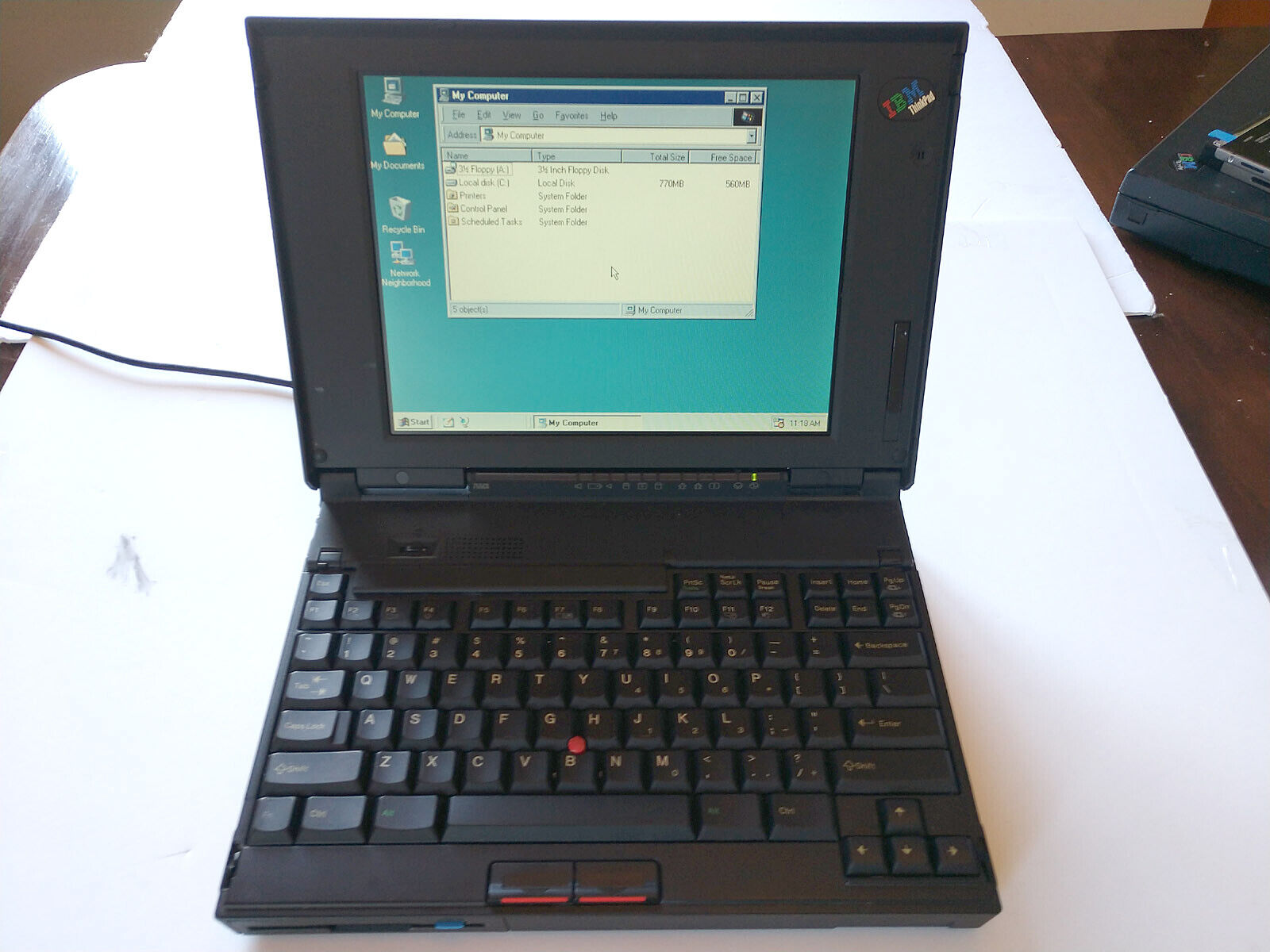 IBM ThinkPad 755CX Pentium 75 24MB 810MB HDD - CANADA