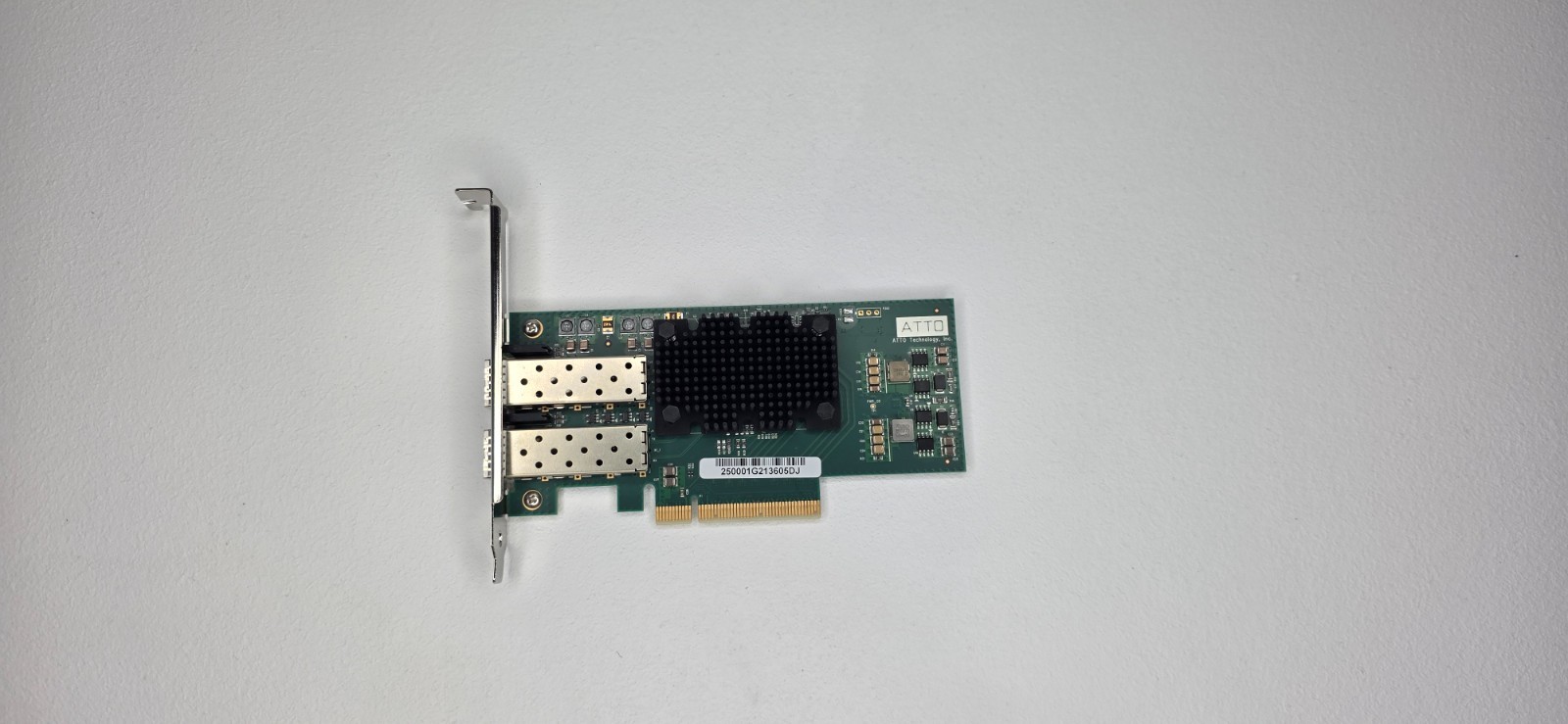 ATTO FF-NS12 FastFrame NS12 Dual-Port 10GbE SFP+ PCIe 2.0 NIC FFRM-NS12-000