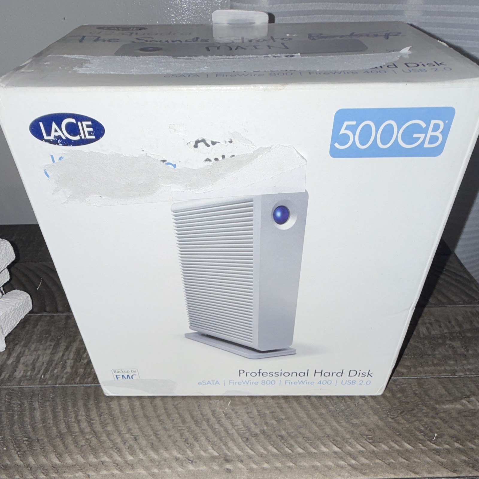 LaCie d2 quadra 500GB External HDD 7200RPM eSATA FW800/400 USB 2.0