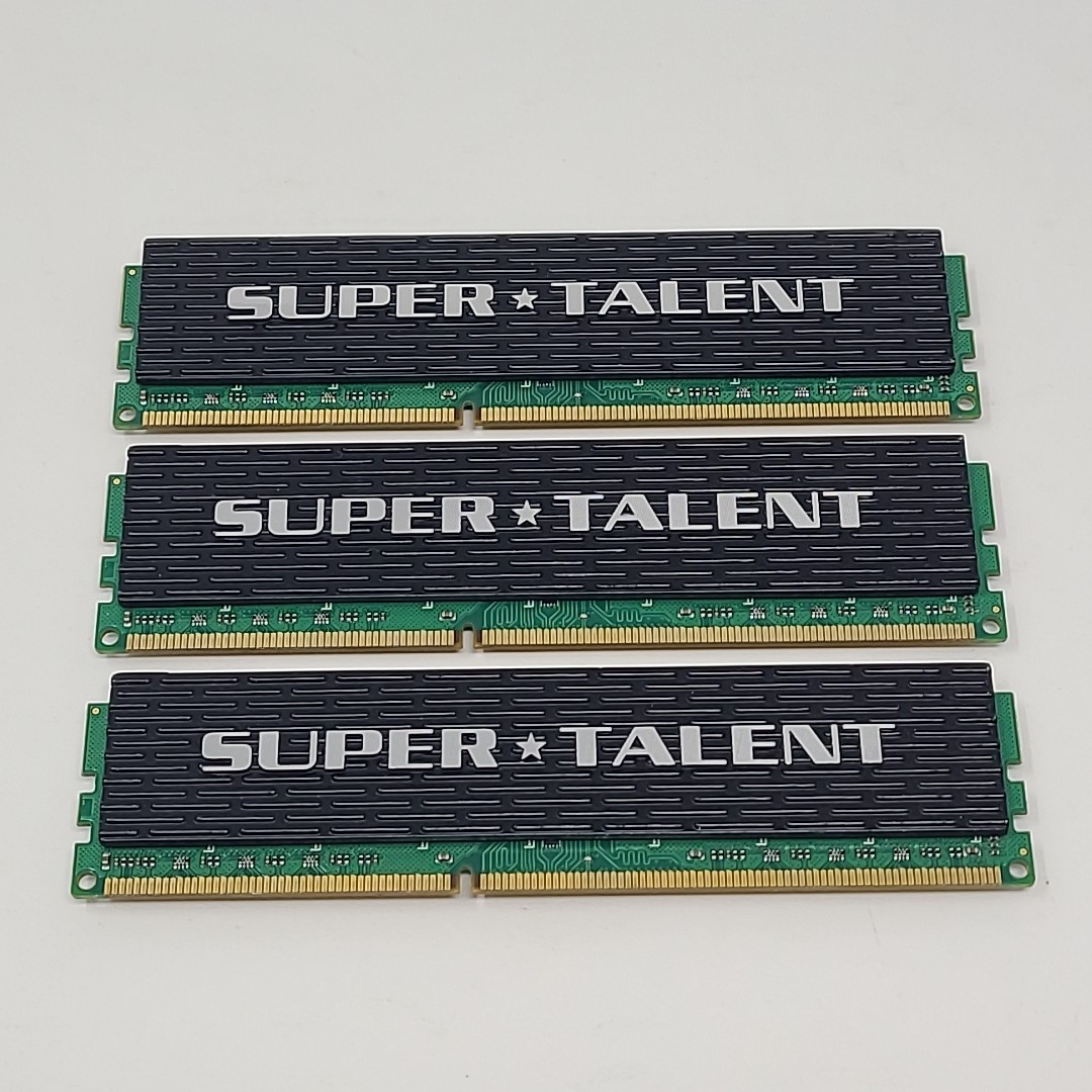 Super Talent W1333UX12G9 DDR3 LOT (3) x 4GB = 12GB Desktop RAM