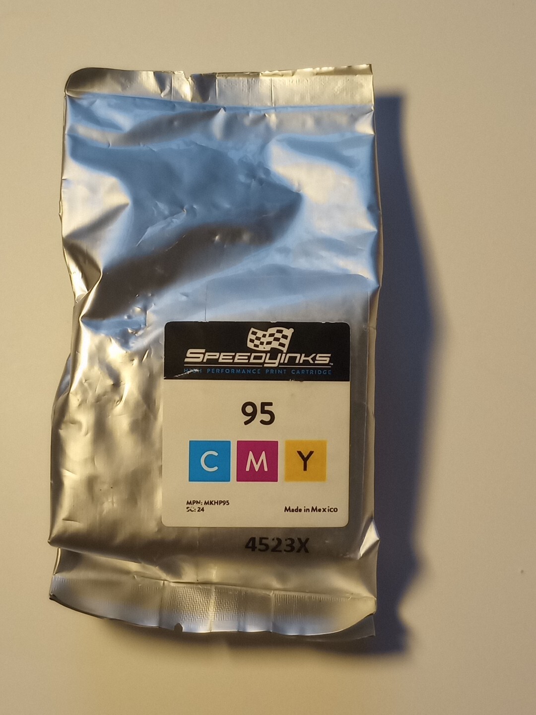Speedyinks 95 CMY Ink Inkjet Cartridge 4523X HP Replacement NIP