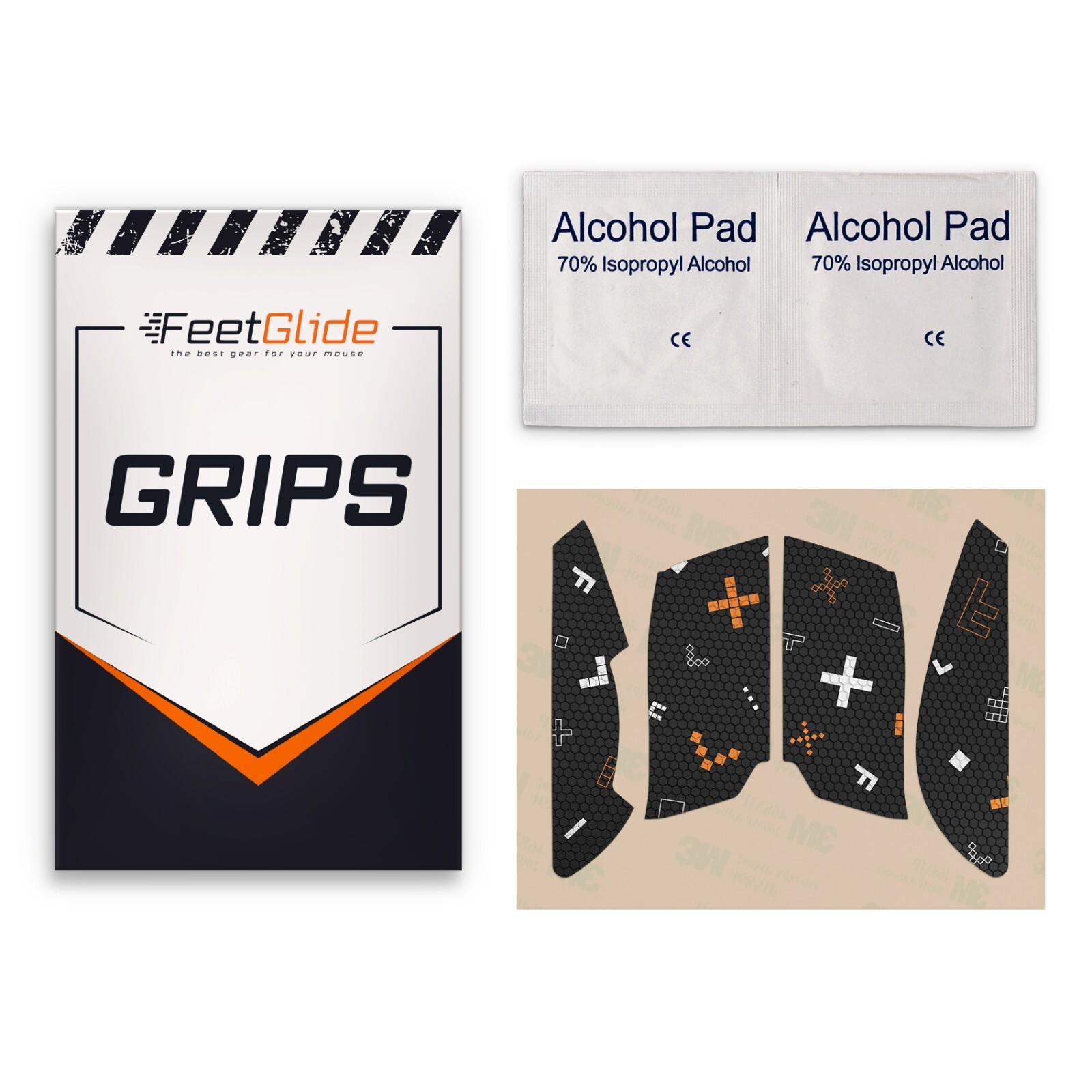 FeetGlide Grip Tape for Delux M800