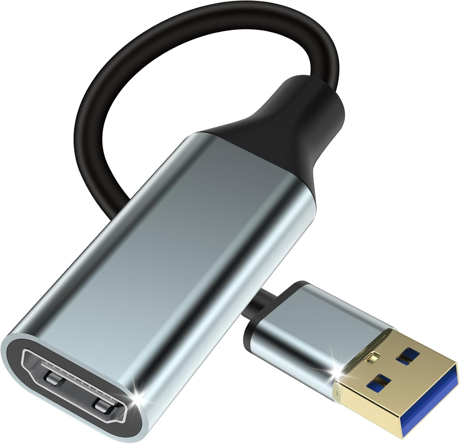 Adaptador USB 3.0 a HDMI Convertidor 1080P Monitor TV Proyector MacOS Windows