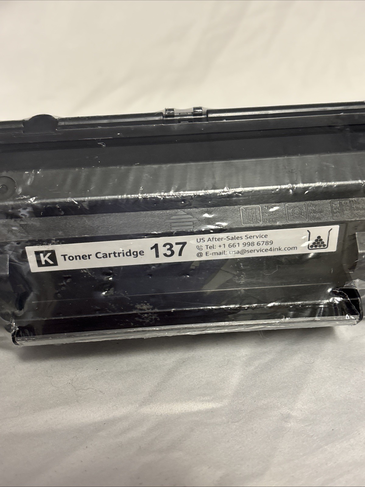 Replacement K Toner Cartridge 137, Brand New #10