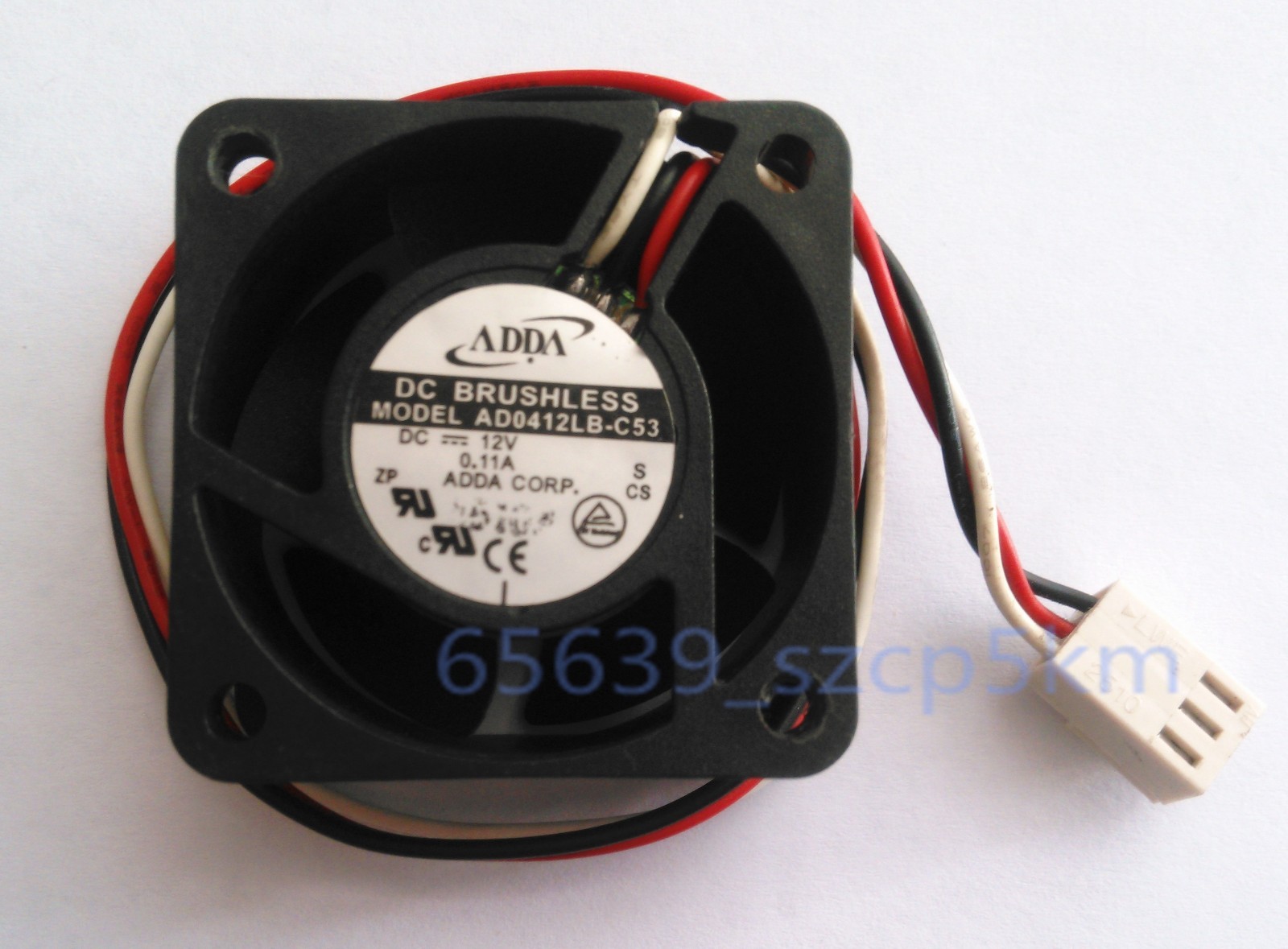ADDA AD0412LB-C52 DC 12V 0.11A 3Pin 40x40x20mm Case Cooling Fan