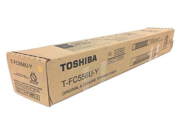 Genuine Toshiba TFC556UY Yellow Toner Cartridge