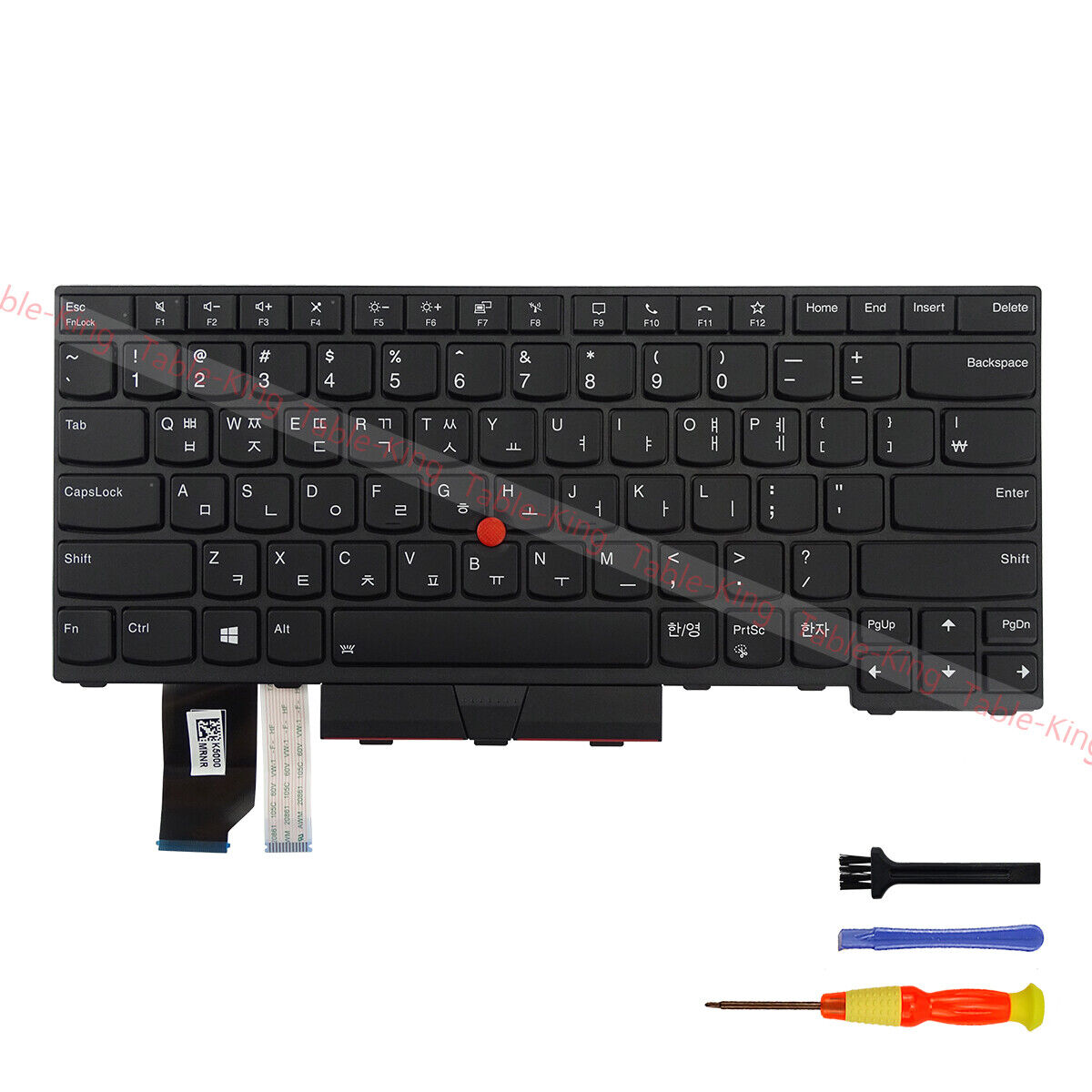Korean Backlit Replacement Keyboard for Lenovo Thinkpad L14 Gen1/L14 Gen2