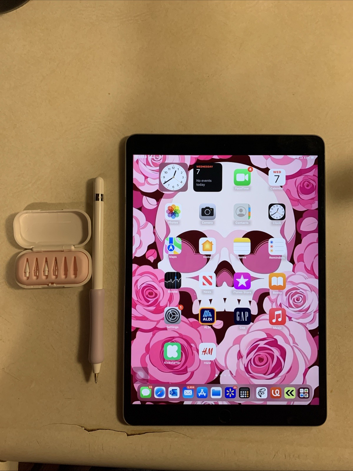 iPad Pro 10.5 Inches 2017 1st Gen 64 Gb Space Gray With 1st Gen Apple Pen A Case