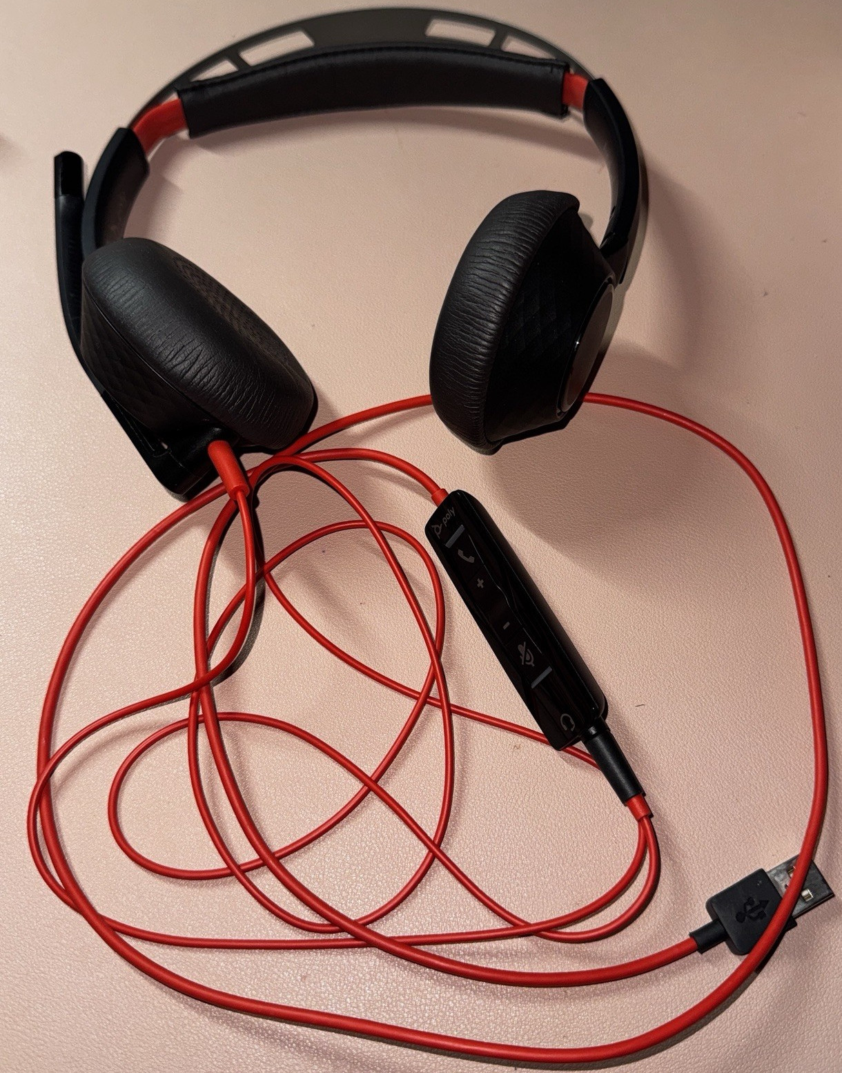 NEW Poly Plantronics Blackwire C5220 Stereo Wired Headset USB-A - Unused No Box