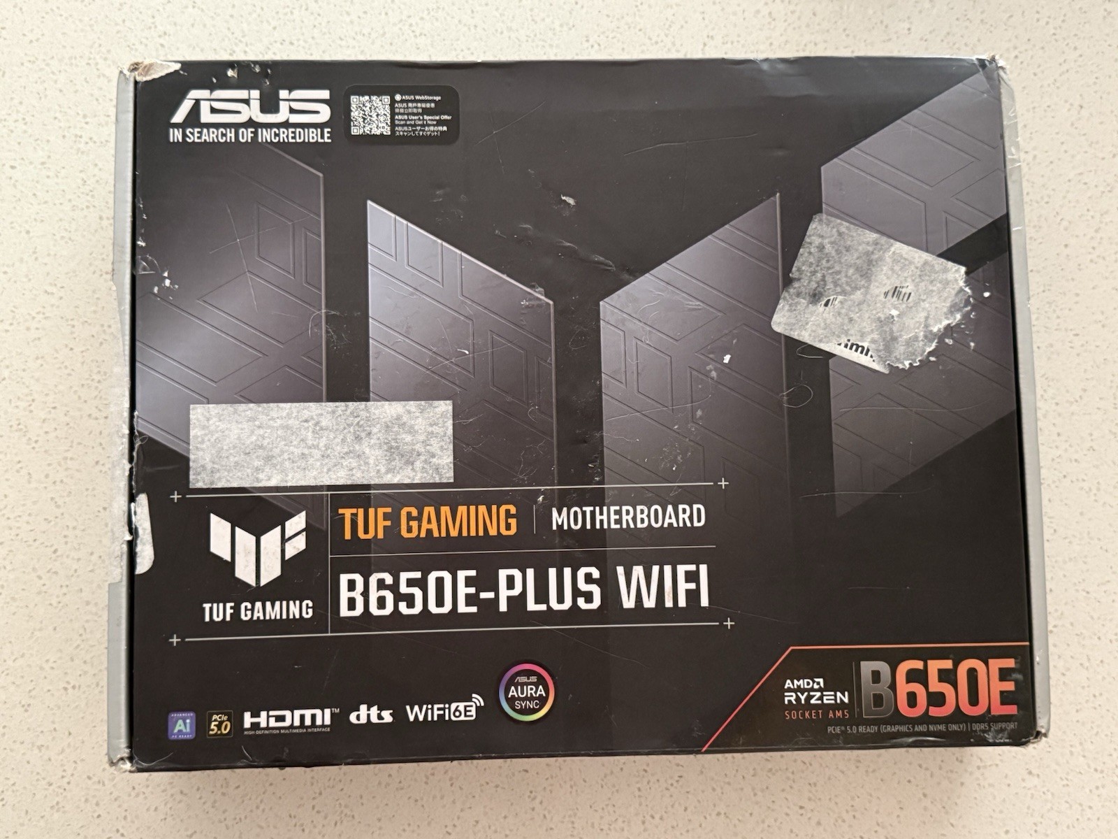 ASUS TUF Gaming B650E-PLUS WiFi AMD B650e Plus ATX Motherboard
