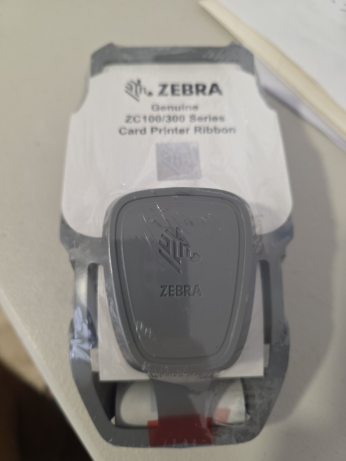 Genuine Zebra ZC100 ZC300 Series Card Printer Ribbon YMCKO New Open Box OEM