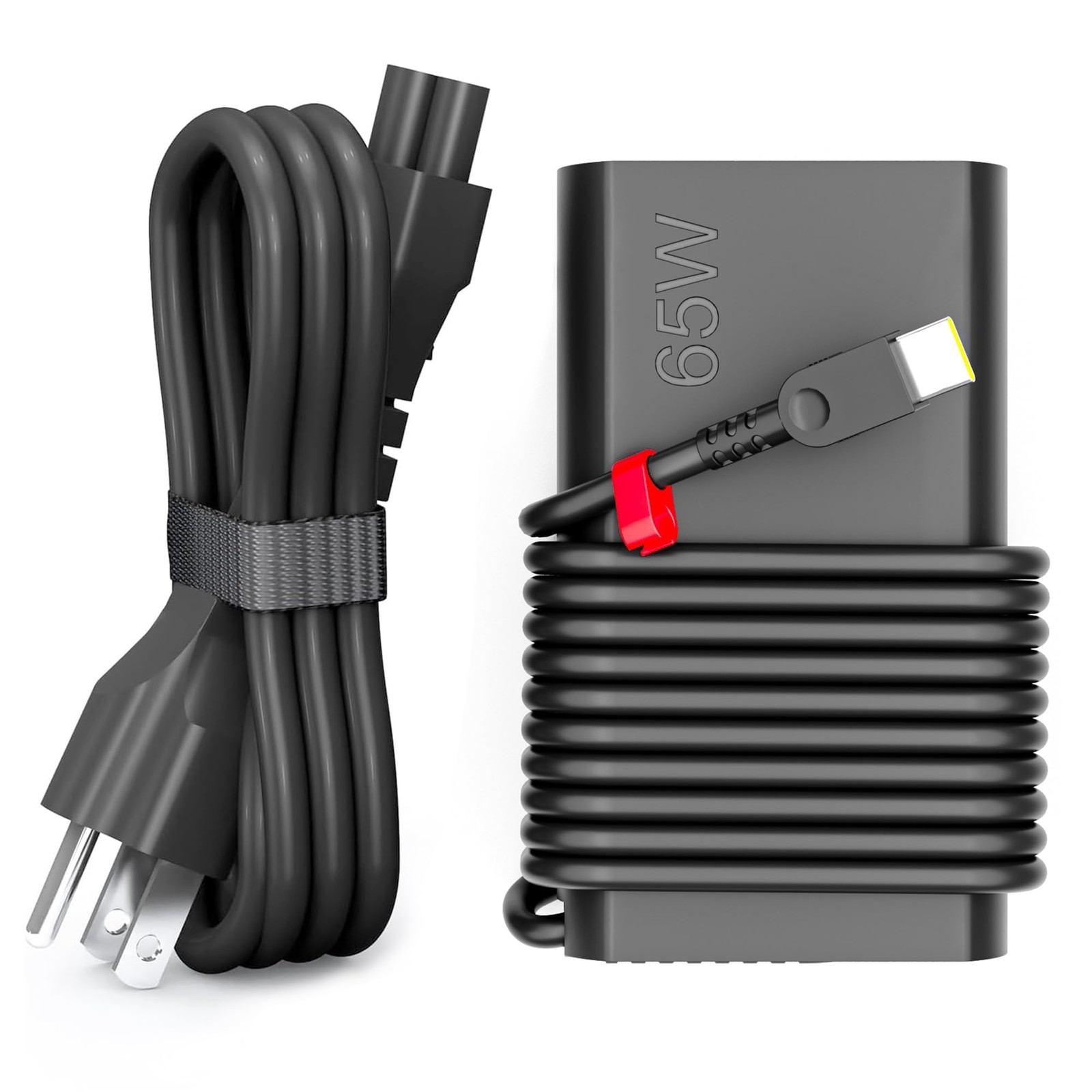 2025 New Slim 65W USB C Laptop Charger compatible with Lenovo Thinkpad/Yoga