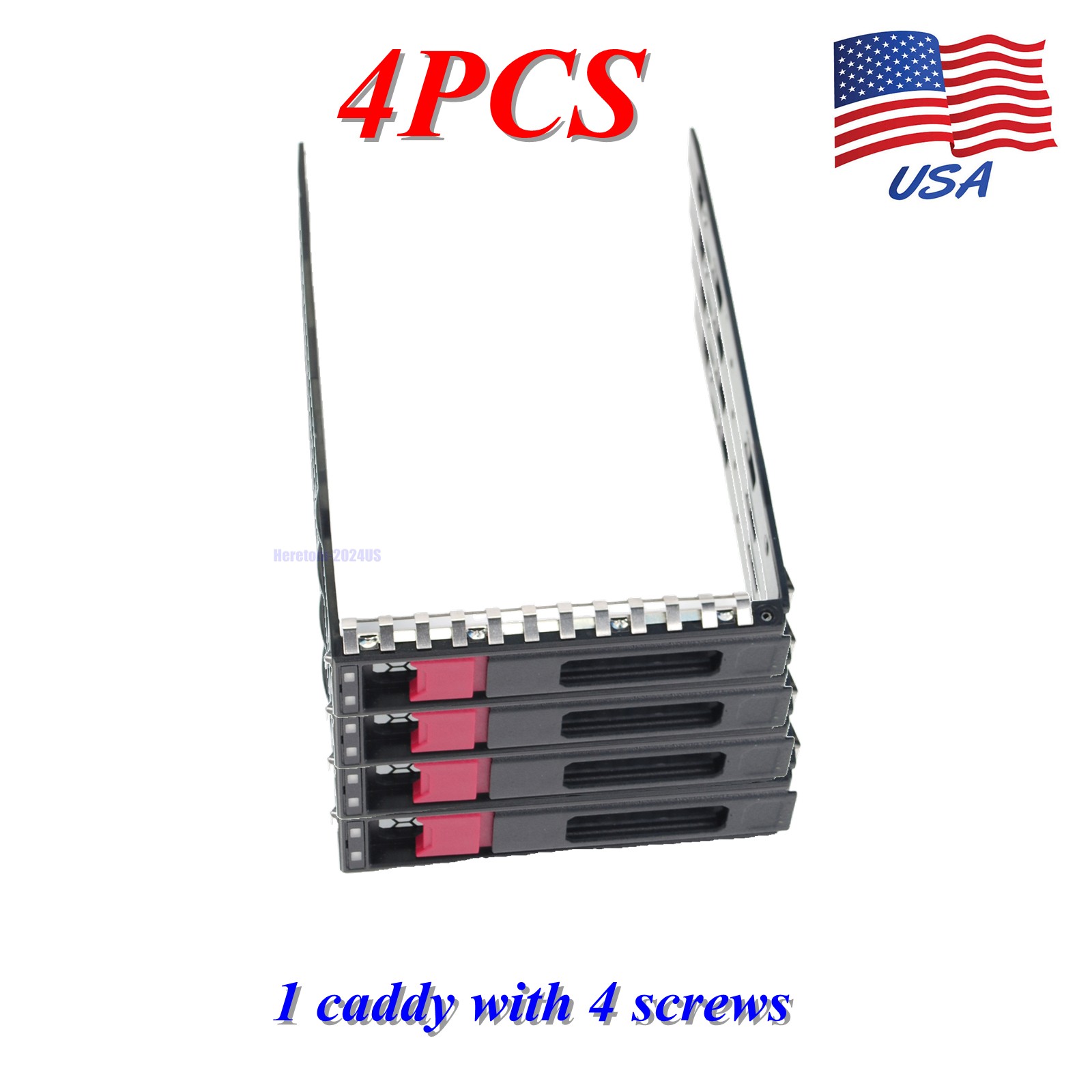 HP 774026-001 3.5" Drive Tray Caddy 4 ProLiant ML30 ML350 ML110 Gen10 Gen11 Plus