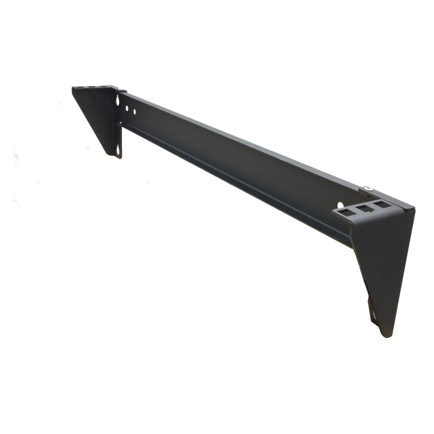 Durable 1U Networking Equipment Rack, 19in Wall Mount Design, Easy Setup