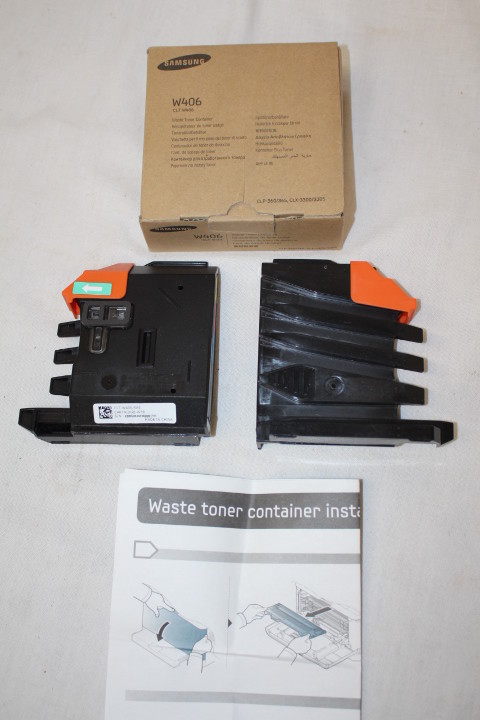 Lot of 2 New Samsung CLT-W406 Waste Toner Container Cartridge-WTB