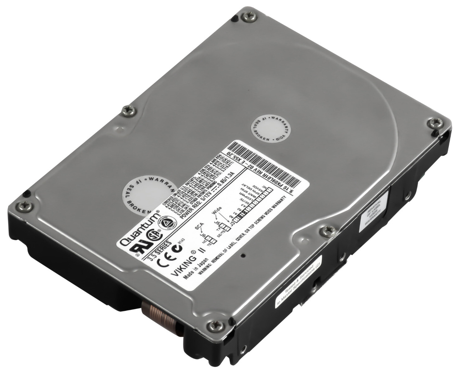 HARD DRIVE QUANTUM VIKING II 9.1S PX09L01R 9GB 7.2K SCSI 3.5'' 
