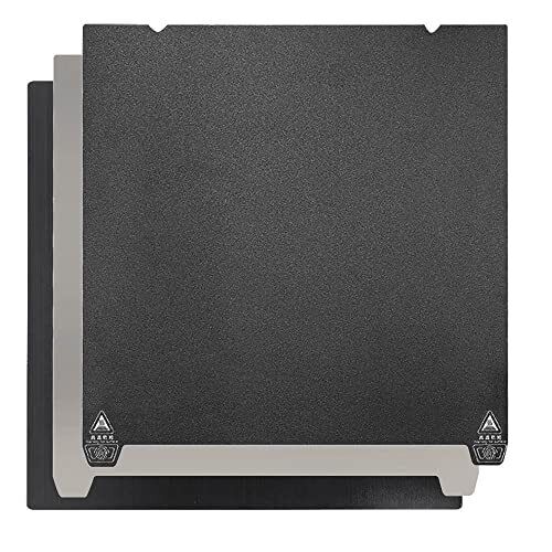 Ender 3 S1 Plus Frosted PC Build Plate Magnetic Flexible Bed 310x315mm for CR...