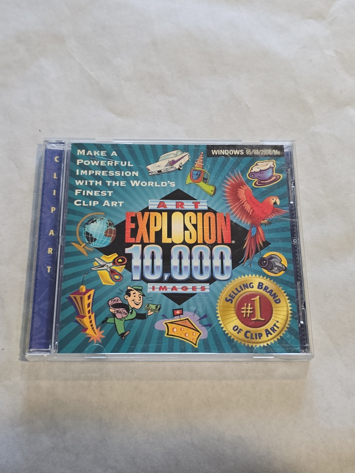 Nova Development Art Explosion 10,000 Clip Art Images Windows 95/98/2000 Me 2001