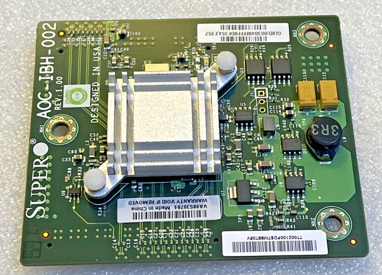 *NEW* Supermicro AOC-IBH-002 Infiniband Module for Blade M-2