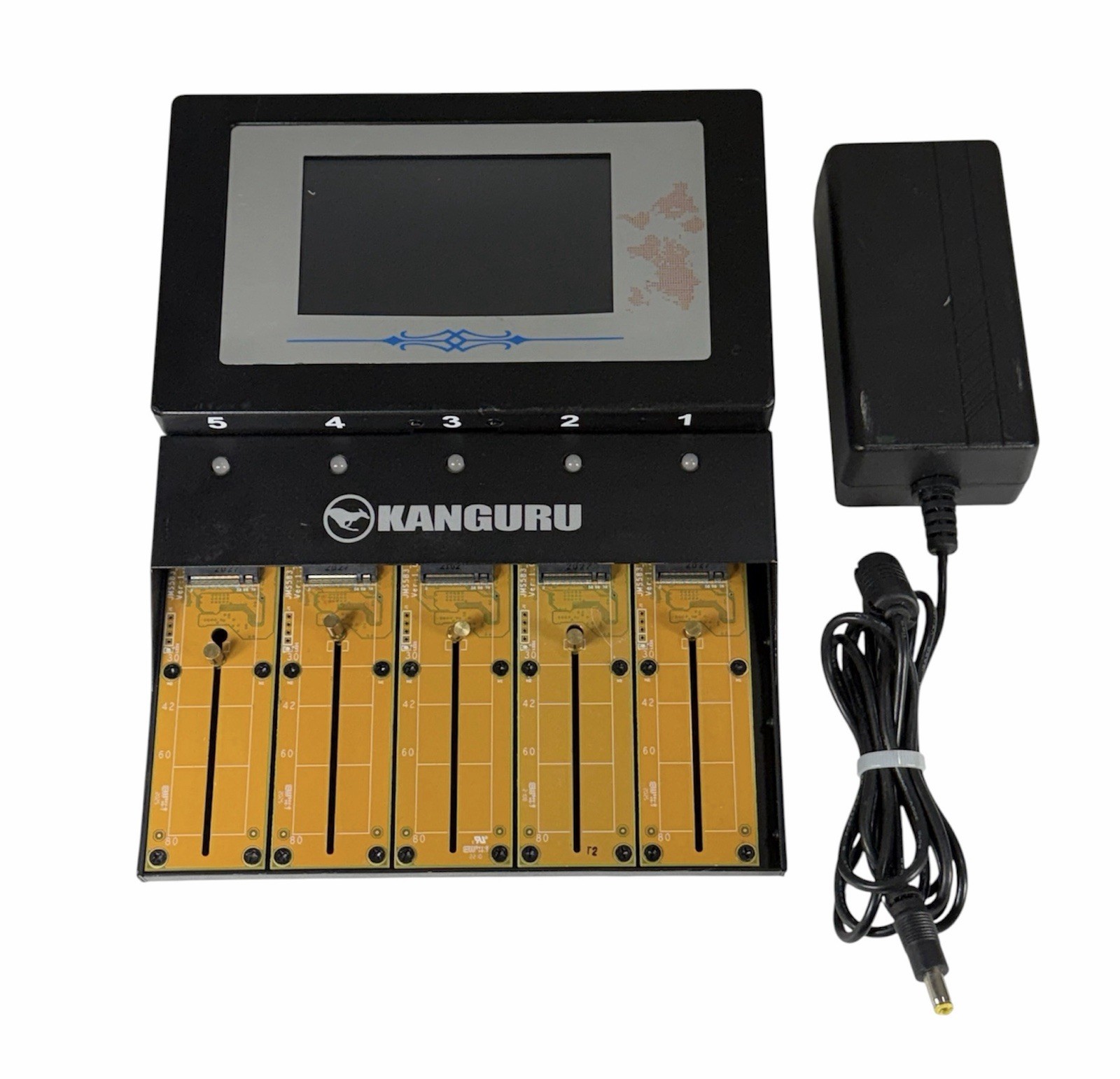 Kanguru Solotion KanguruClone 4 M.2 NVMe SSD Duplicator with Adapter - Working