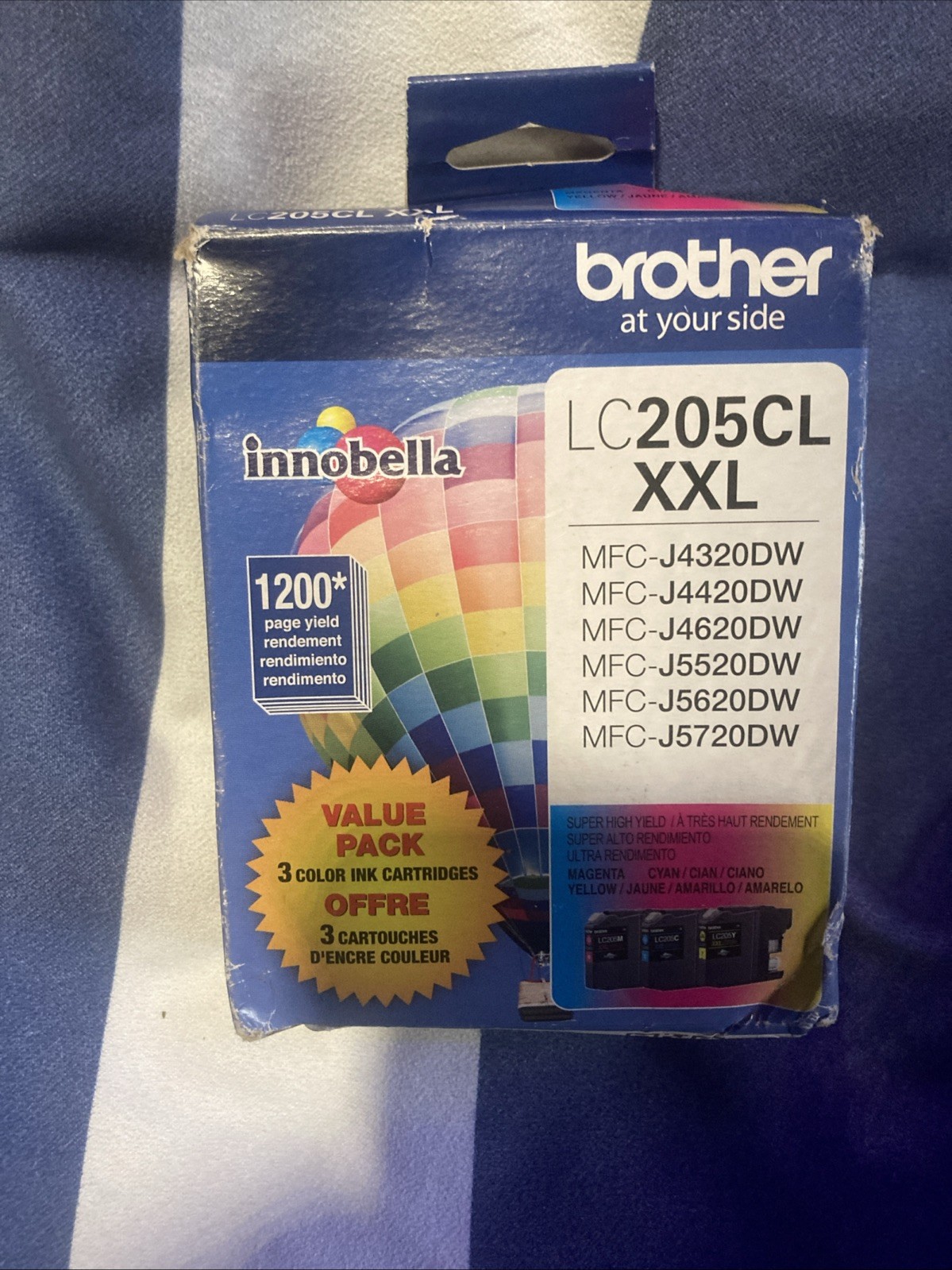 BROTHER GENUINE SUPER HIGH YIELD COLOR INK CARTRIDGE, LC2053PKS, REPLACEMENT -