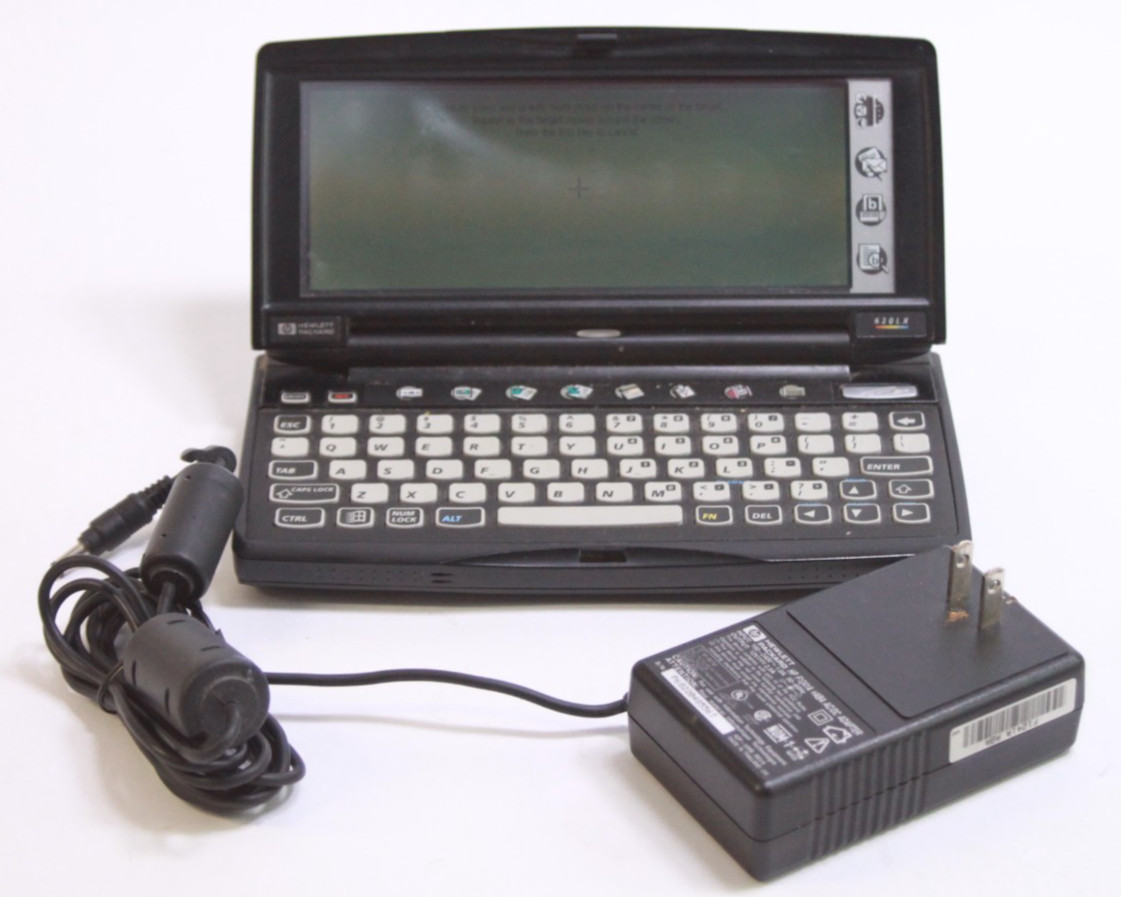 HP 620LX Palmtop PC Color Windows CE / Stylus  * AS IS - Powers On READ