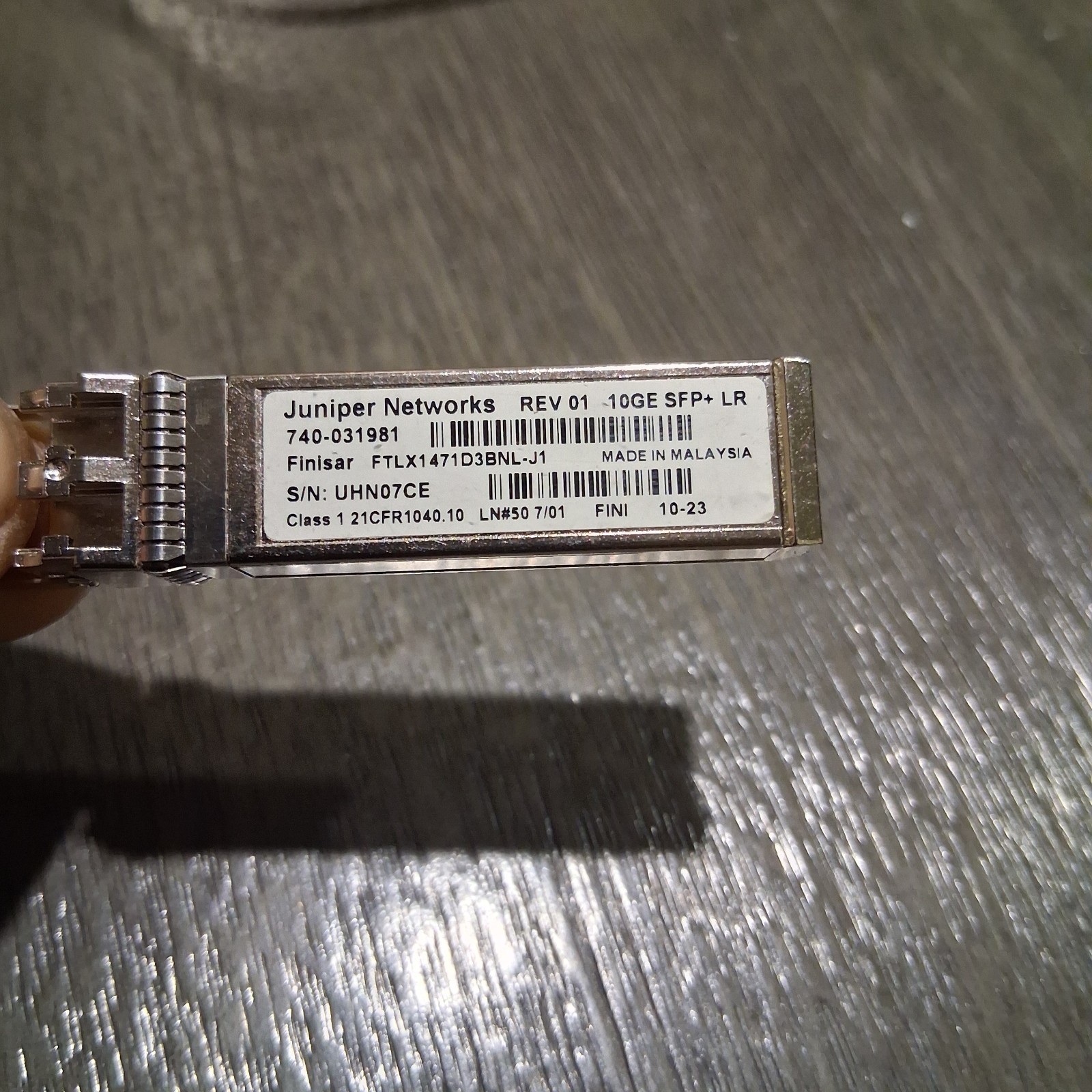 Juniper EX-SFP-10GE-LR 740-031981 10GBASE-LR SFP+ 1310nm 10km Transceiver