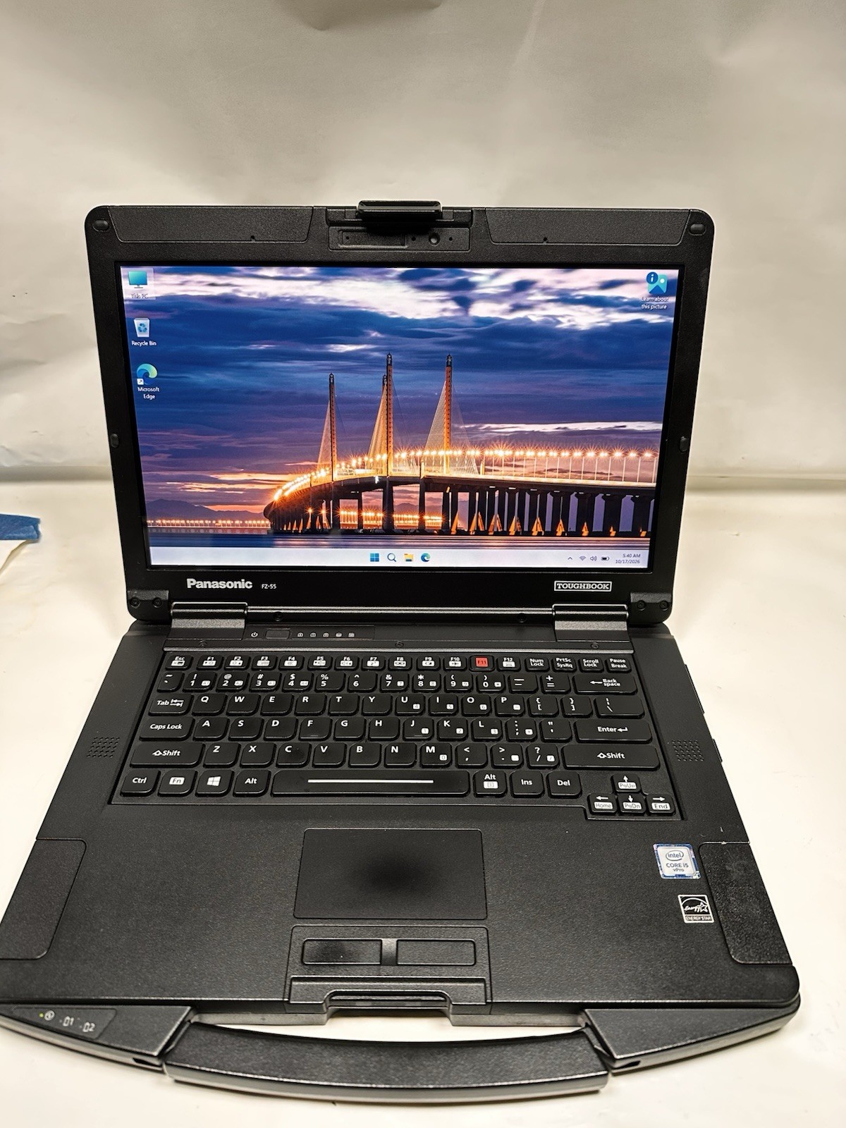Panasonic Toughbook FZ-55 Touch i5-8365U 16GB 512GB NVMe SSD Win11 . Grade A.#23