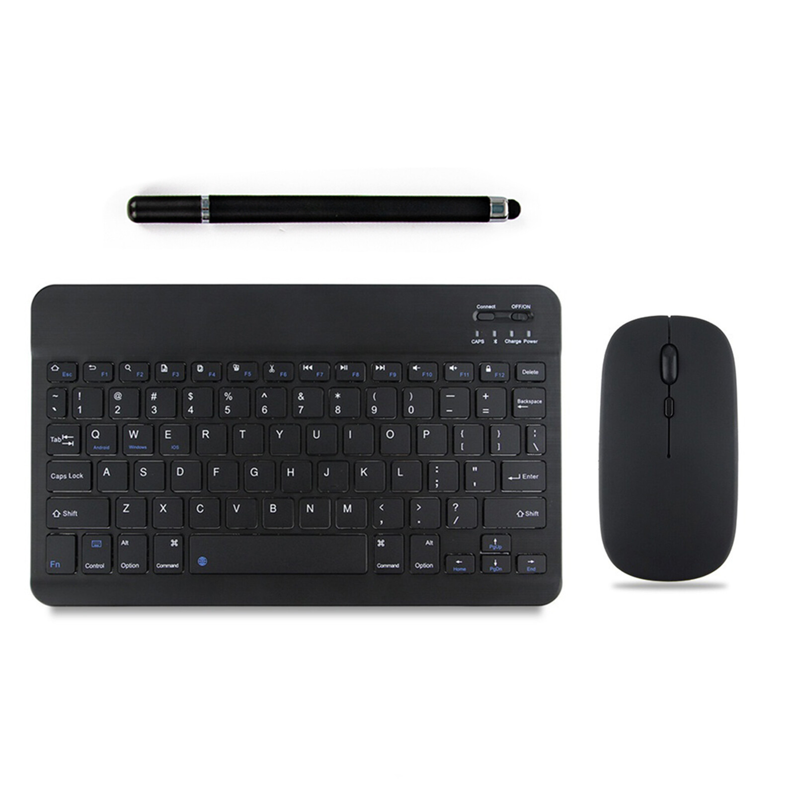 Bluetooth Keyboard and Mouse Combo Rechargeable Portable Wireless Keyboard Mouse
