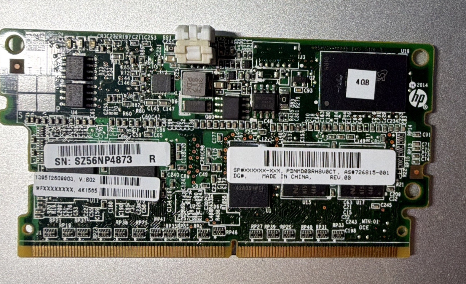 HP PCI-X SAS 2.0 4GB RAID Disk Controller Card RAID 0 726815-001 -Port. READ