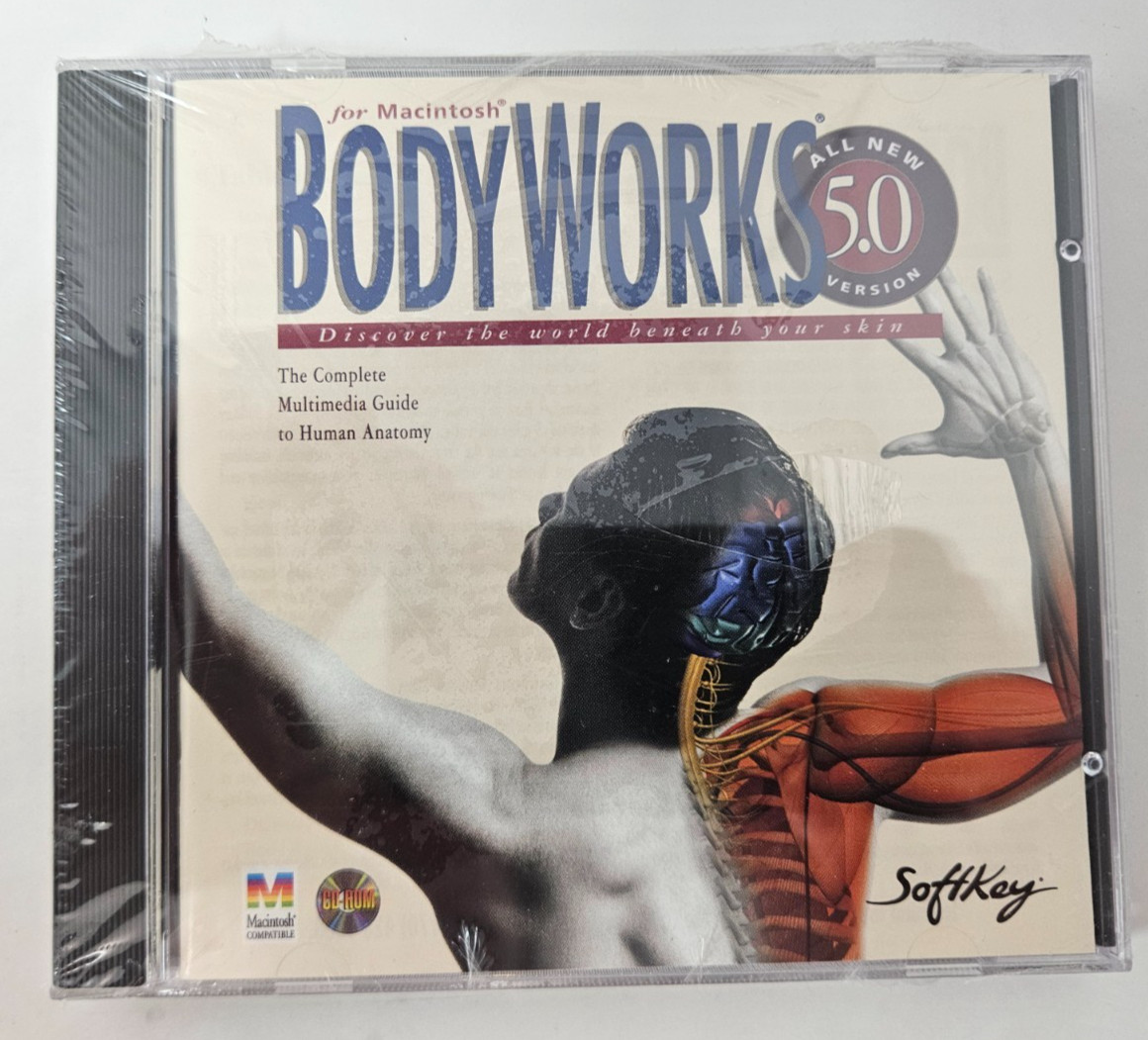 Bodyworks 5.0 MAC CD-ROM 1995