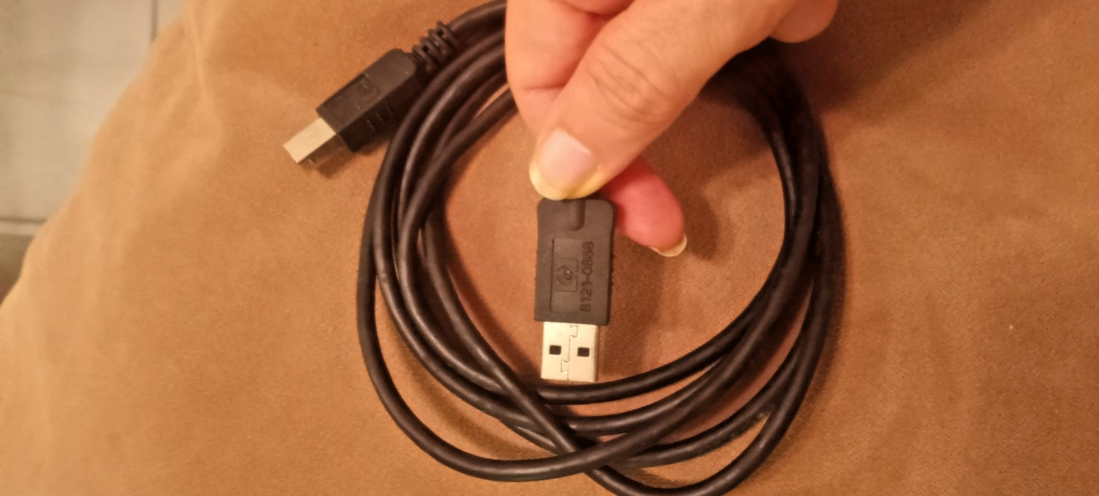 HP Printer Scanner Cable OEM USB 2.0 Type-A to USB 2.0 Type-B 8121-0868. GENUINE