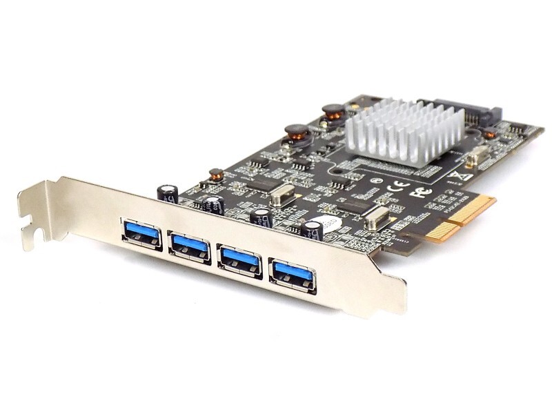 StarTech PEXUSB314A2V2 4-Port USB PCI Express x4 Adapter 10Gbps USB 3.2 Gen 2