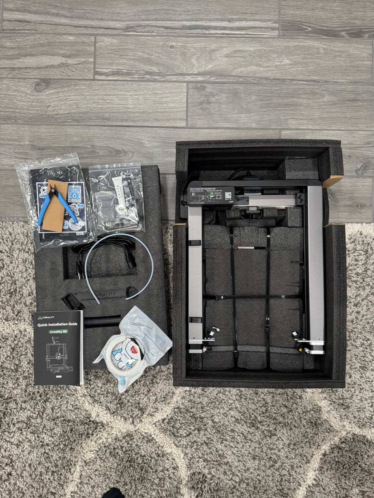 Creality Hi 3D Printer Open Box Complete w/ Accessories -  Original Packaging 