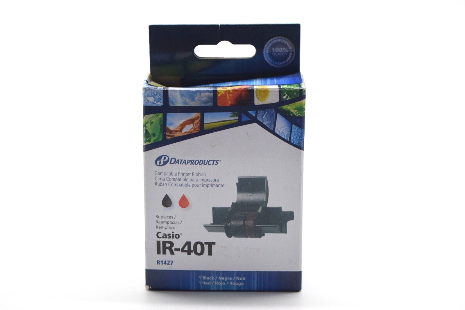 Dataproducts R1427 Compatible Ink Roller Red/Black (Casio IR-40T)