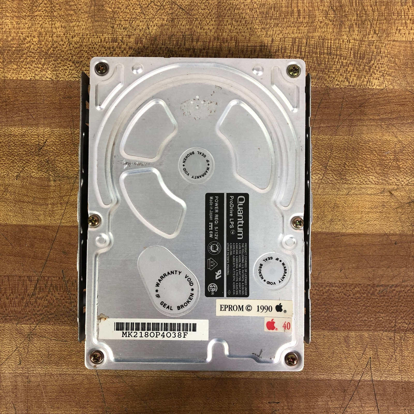 Quantum ProDrive ELS 42S 40mb SCSI Hard Disk Drive for Apple Macintosh Computer