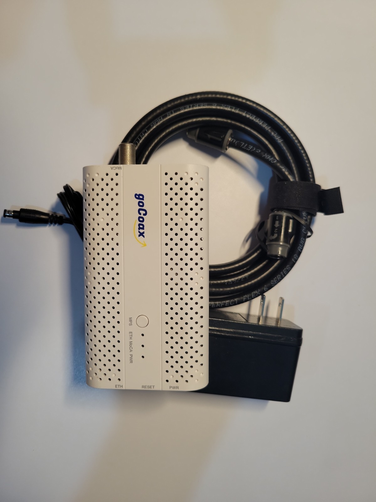 goCoax MA2500C MoCA 2.5 Ethernet Adapter High-Speed Network Device