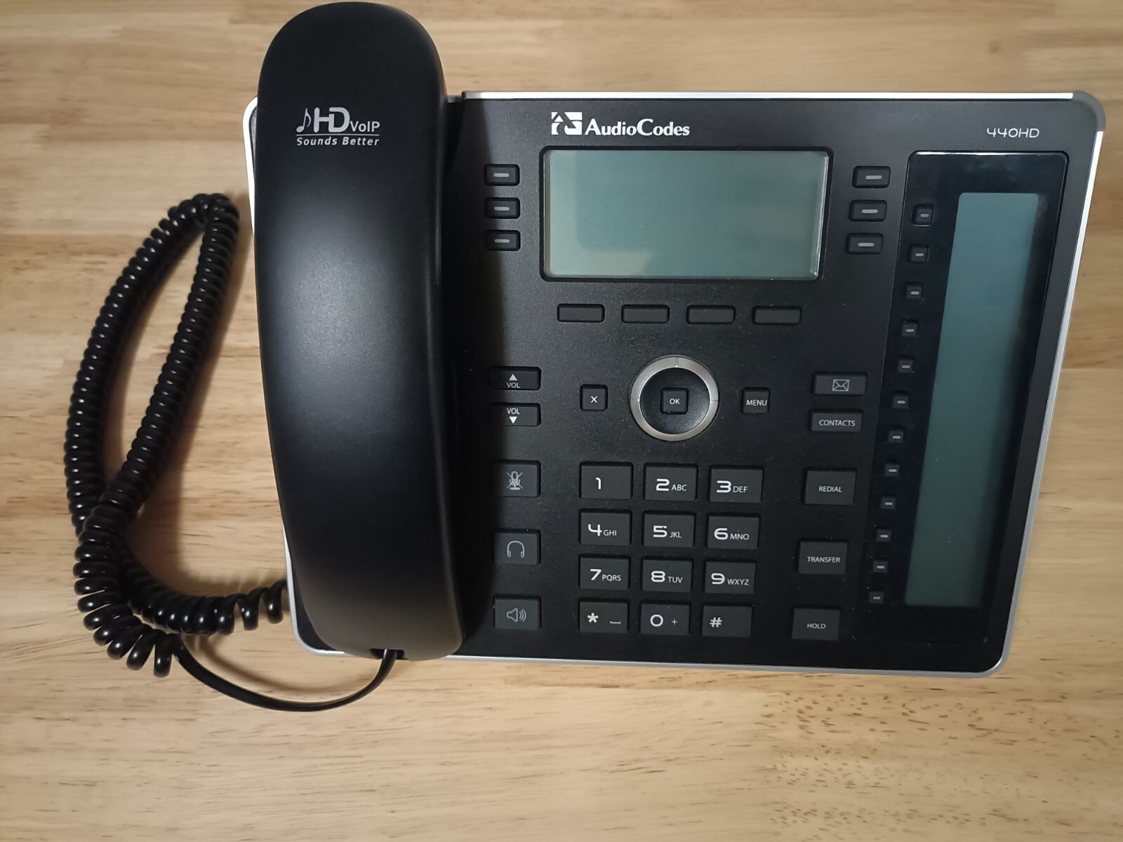 AudioCodes 440HD VOIP IP phone