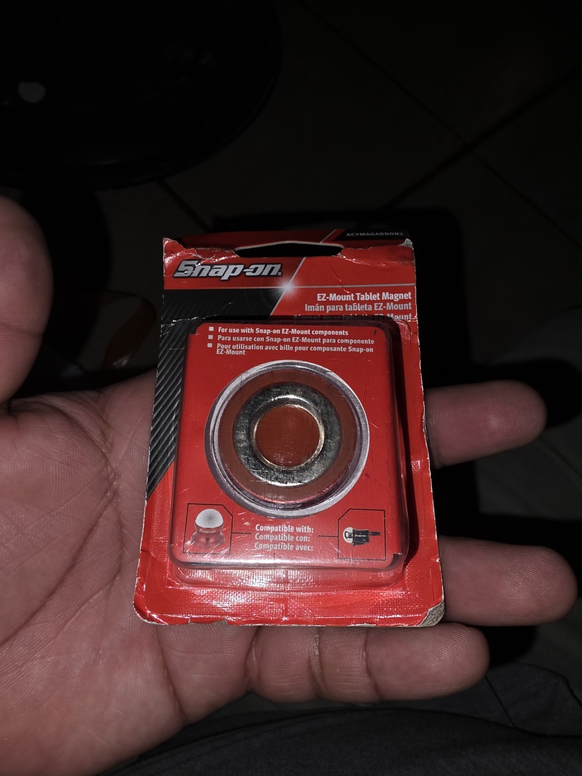 Snap On Ez Mount Tablet Magnet
