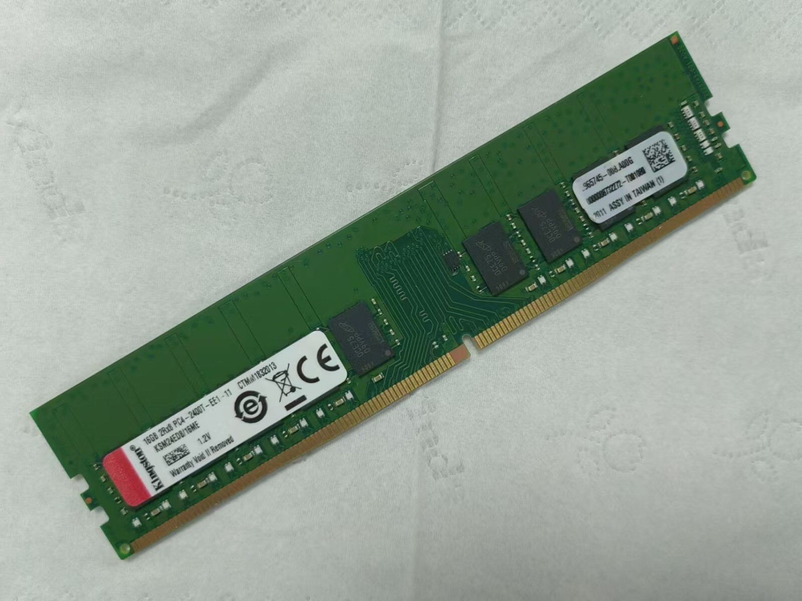 Kingston 16GB ECC UDIMM RAM DDR4 2666MHz  2133MHz  2933MHz 3200MHz 288pin 1.2v