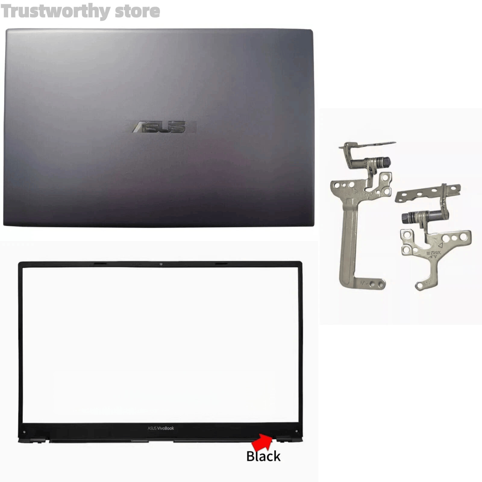 New ASUS Vivobook 15 F512 F512D F512DA F512J F512JA F512U Top Lid/ Bezel/ Hinges